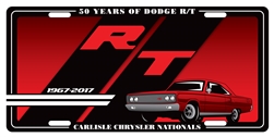 2017 Chrysler Nationals- R/T License Plate