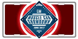 2017 Chevrolet Nationals- Showdown License Plate