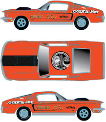 2018 Carlisle Ford Nationals 1968 Cobra Jet Ford Mustang 1:64 Die-Cast