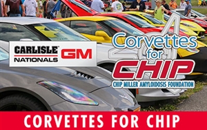 2027 Carlisle GM Nationals Corvettes for Chip